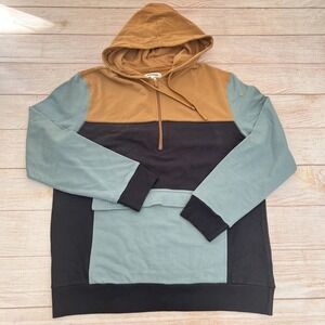 Goodthreads Men's Heritage Wash Lightweight Multicolor Hoodie Size L